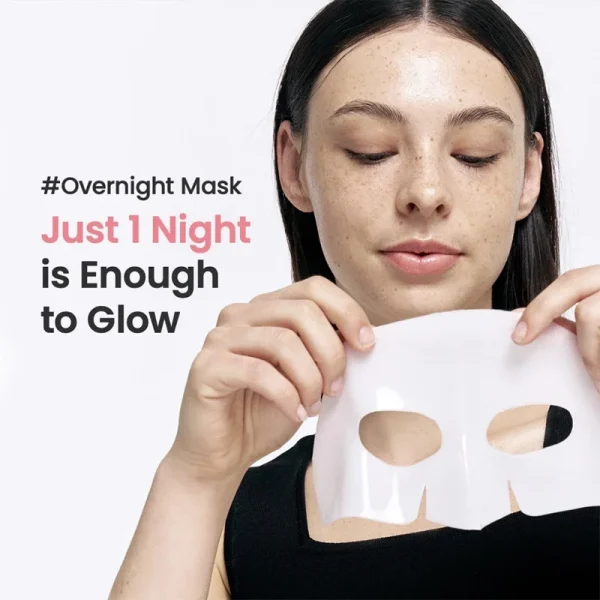 Bio Collagen Overnight Mask: Shrink Pores & Brighten Skin